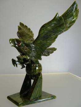 JADE EAGLE Statue