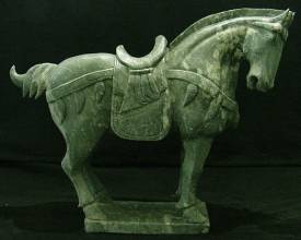 Jade Horse Jade Horse Only $ 1999.99 Each + S/H.  SIZE: L 28in H 25in W 9in.