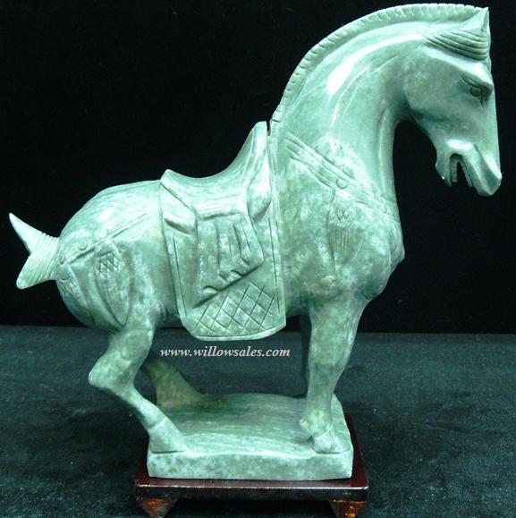 Jade Horse statue