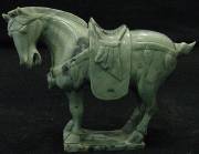 Jade Horse Jade Horse LH3B, size approx H. 24 inch x W. 28 inch