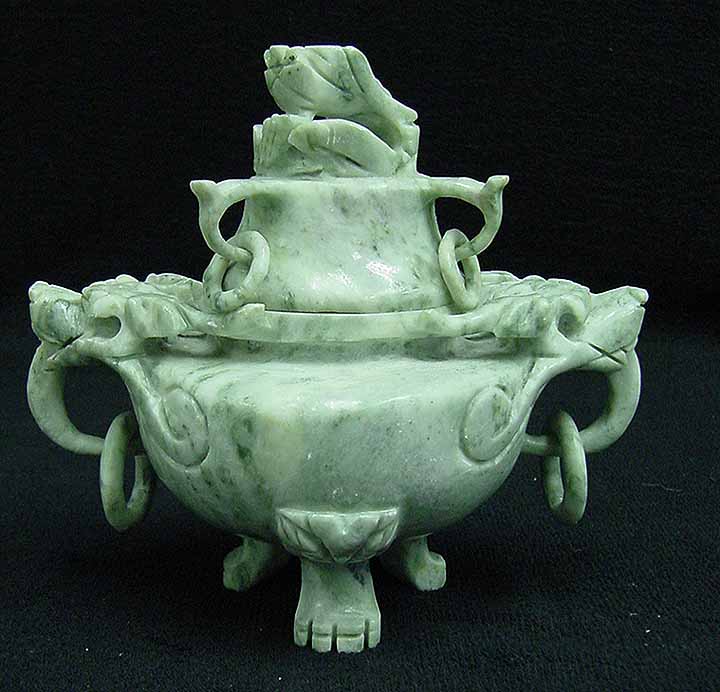 jade dragon carving