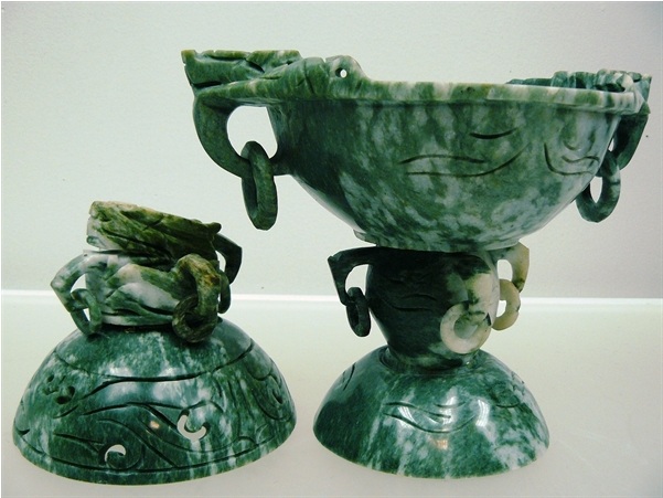 jade dragon carving