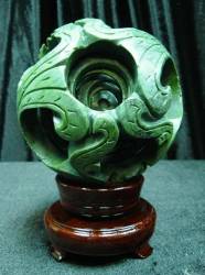 JADE PUZZLE BALL Price = $ 89.99 + S/H