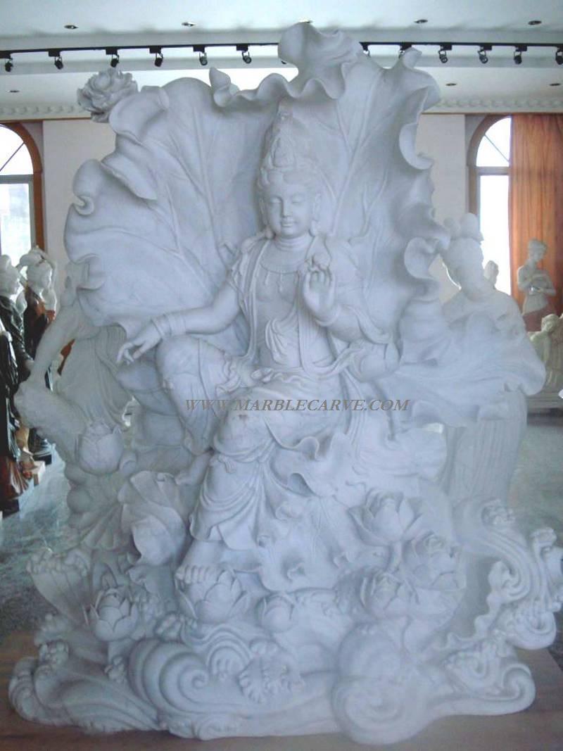 marble kwan yin Statue
