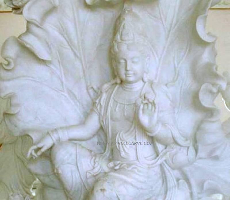 marble kwan yin Statue