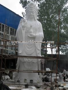 kwan yin Marble Carving Sculpture