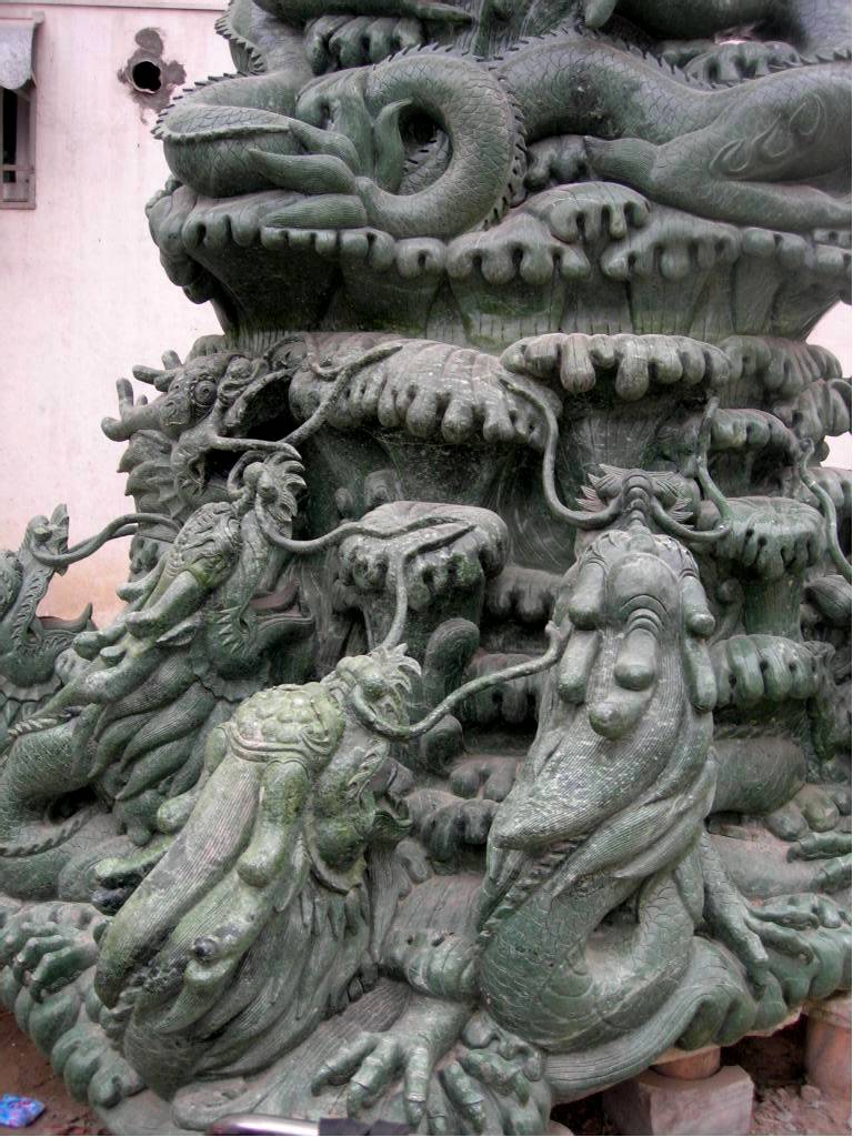 jade dragon Sculpture Carving