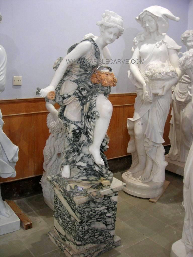 marble lady statue