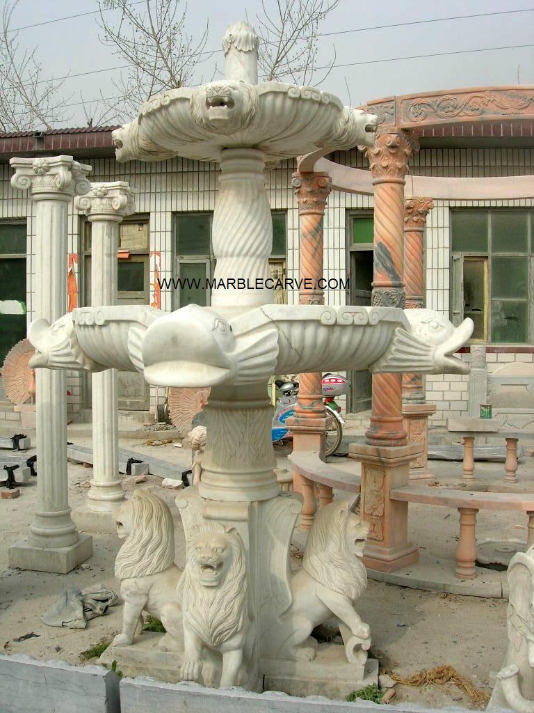 marble fountain