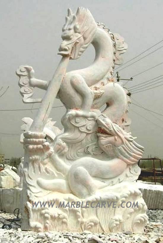 dragon statue sculpture