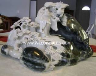 Jade Dragon Sculpture Carving