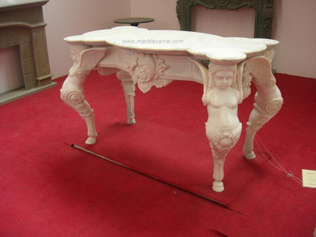 marble table
