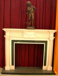 marble Mantle Carving