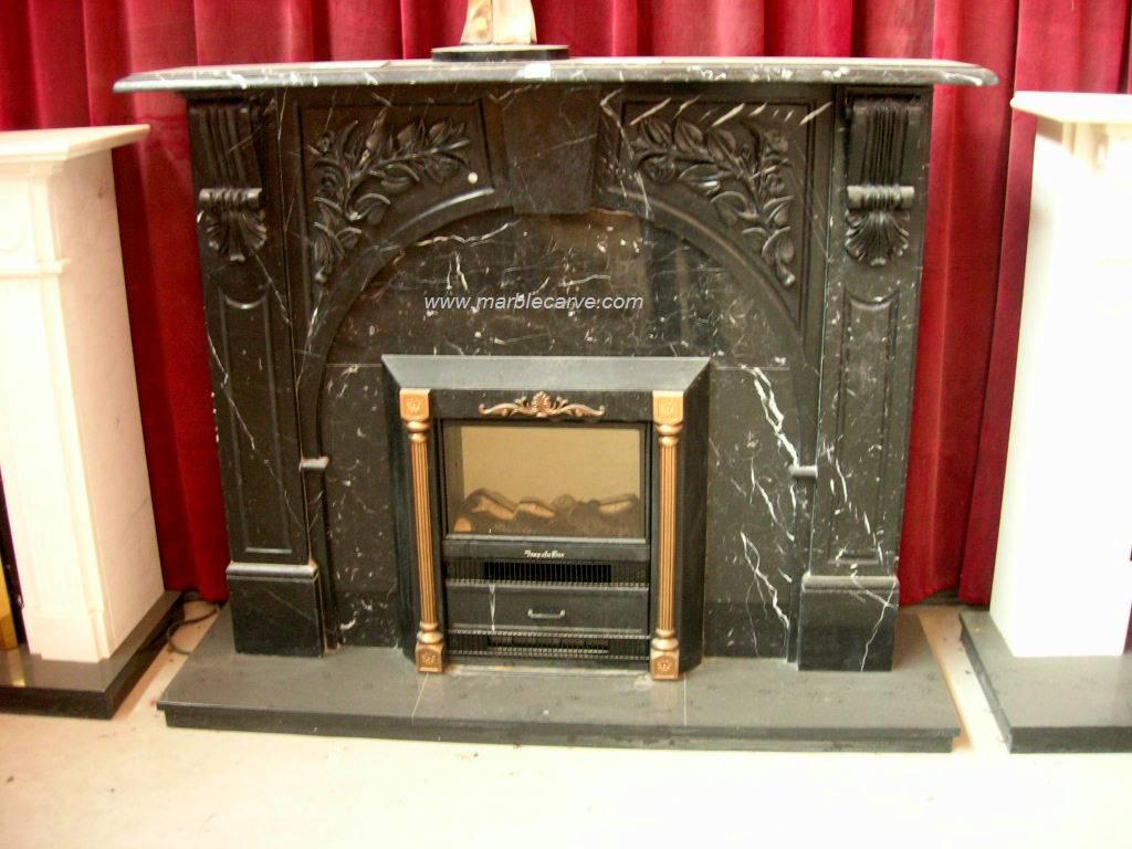 marble fireplace mantle