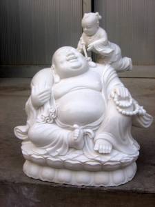 Happy buddha statue Carving