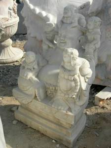 Laughing buddha statue Carving
