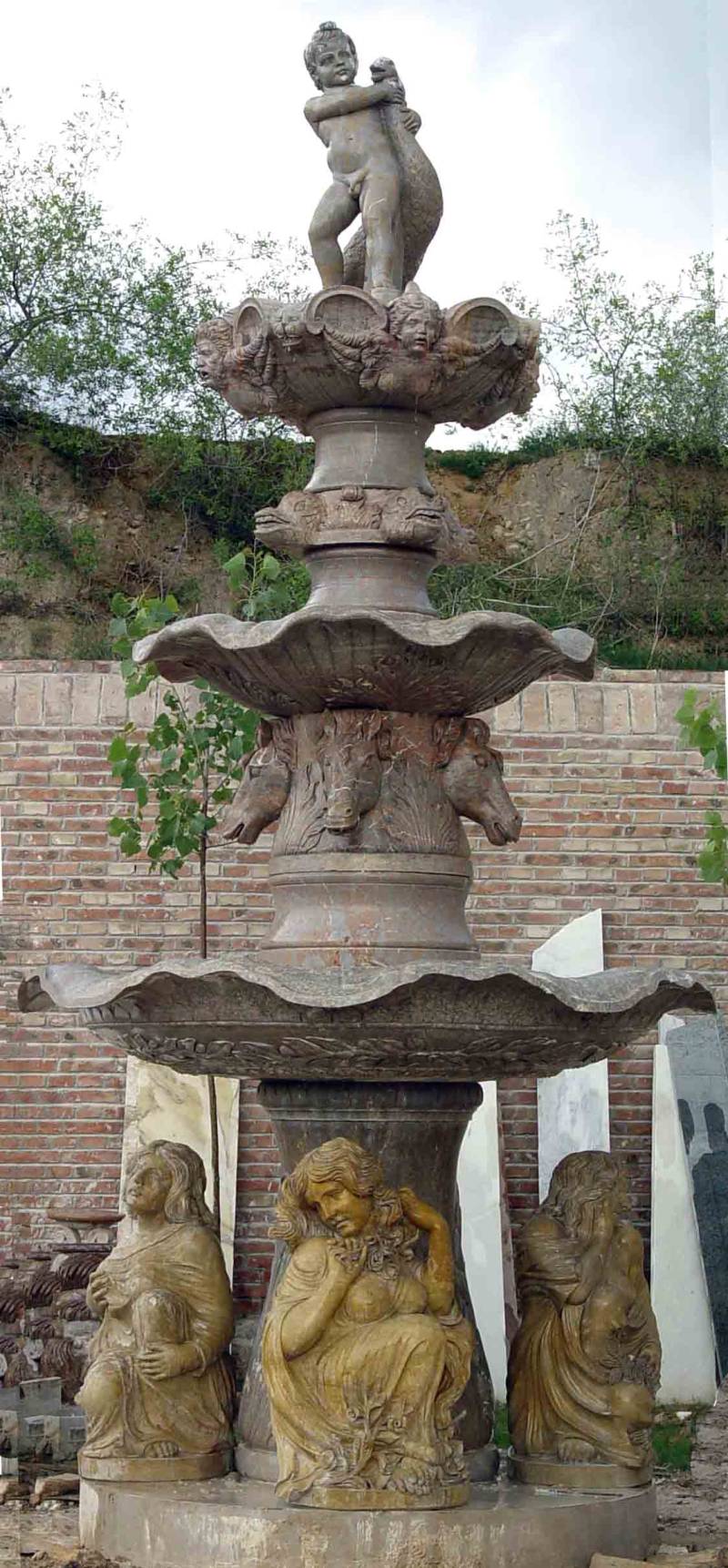 marble fountain Statue