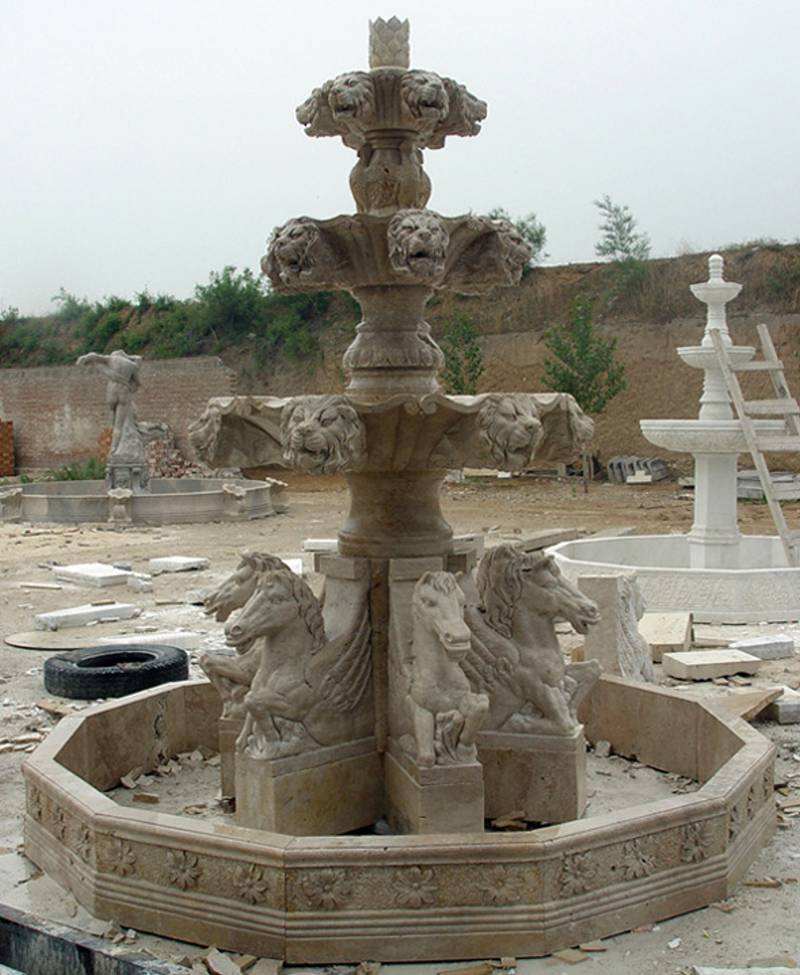 marble fountain Statue